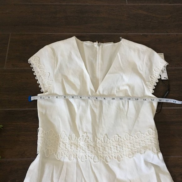 NWT $348 Elie Tahari Maia bride simple dress size - Picture 7 of 8